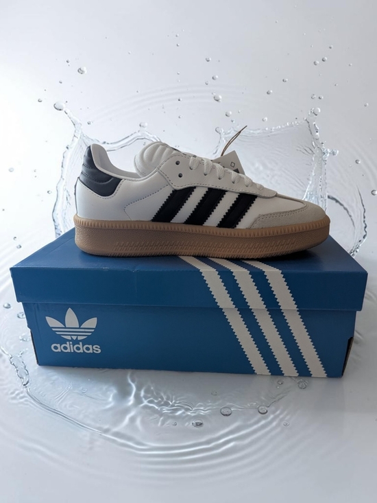 adidas Other - Adidas Samba XLG J White / Black / Gum Sole Kids Youth Sneaker Shoe Size 4 & 5